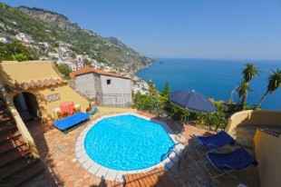 Amalfi coast villa for rent: Praiano