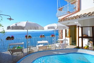 Amalfi coast villa for rent: Positano