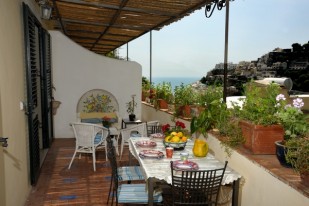 Amalfi coast villa for rent: Positano